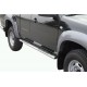 TUBES MARCHE PIEDS OVALE INOX D.76 MAZDA BT50 2007- DOUBLE CAB