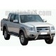 TUBES MARCHE PIEDS INOX D.76 FORD RANGER 2007- DOUBLE CAB 