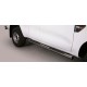 TUBES MARCHE PIEDS INOX 76 FORD RANGER 2012- SUPER CABINE 