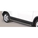 TUBES MARCHE PIEDS OVALE INOX CHEVROLET TRAX 2013
