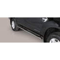 TUBES MARCHE PIEDS OVALE INOX FORD RANGER 2016- double cabine - MISUTONIDA